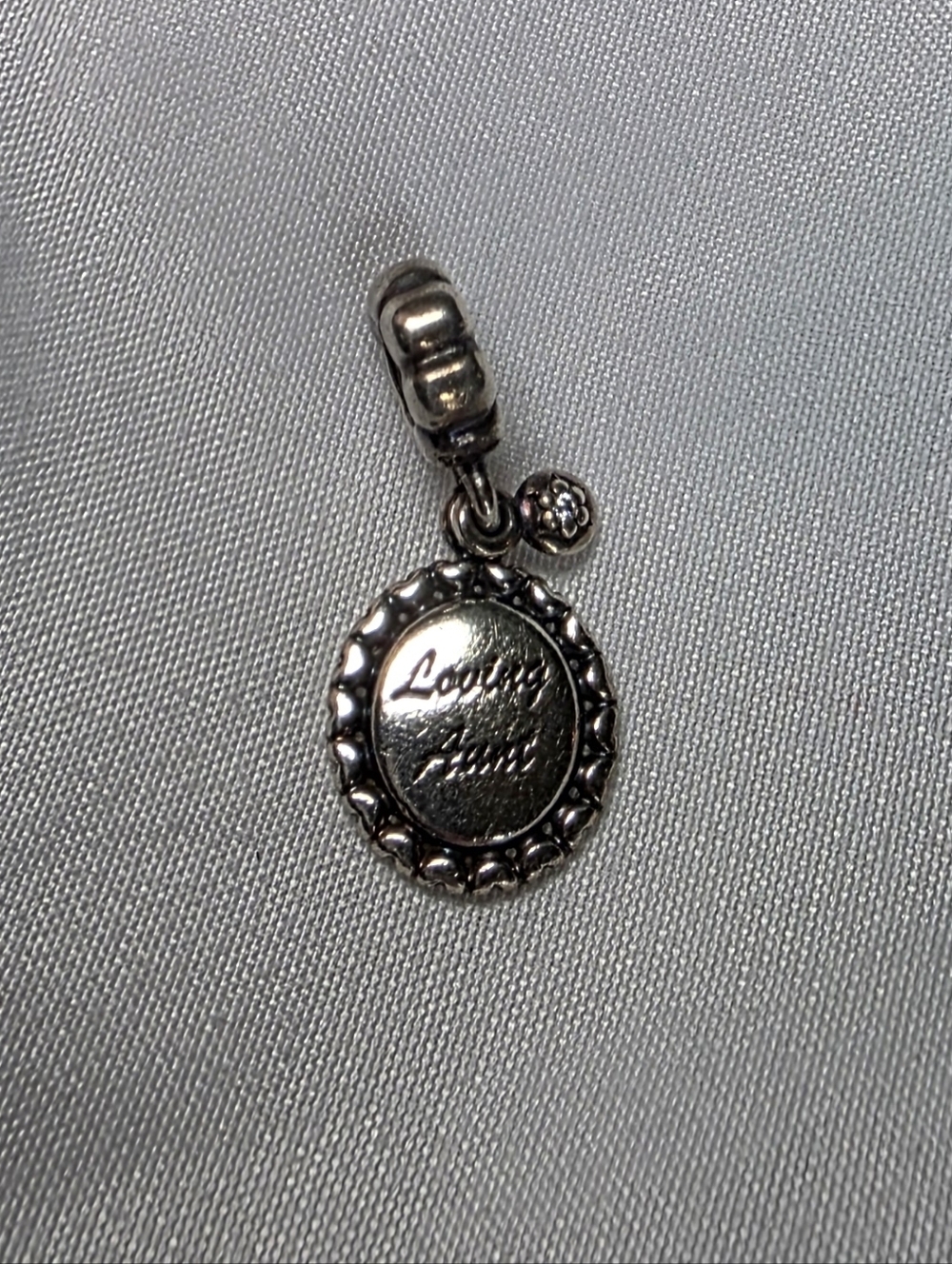 Pandora Silver Loving Aunt Dangle Charm ALE 925 Authentic